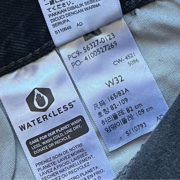 Levi’s 501 Original Wise Up Black High Rise Shorts Women’s Size 32 - Picture 12 of 13